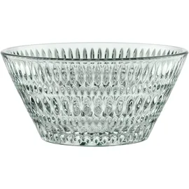 Spiegelau Nachtmann Schüssel Ø 16,5cm, Mintgrün, Ethno, 105390, Snackschale aus Kristallglas, Glasschüssel spülmaschinenfest