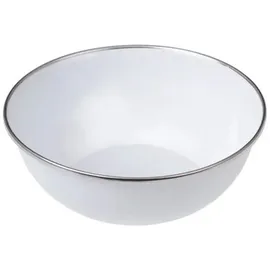Gräwe Müslischale 730.SCH.C1, Stahlbelech emailliert, weiß, 15cm, Set,