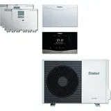 Vaillant Paket 4.3901, 2x aroTHERM plus VWL 75/6 A S2, sensoCOMFORT VRC 720/2
