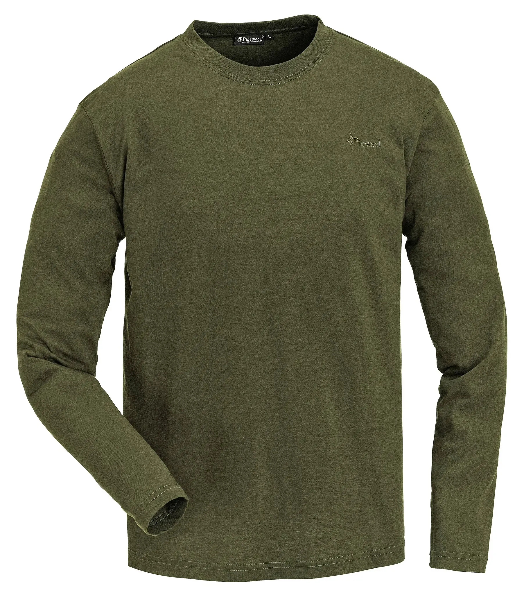 Pinewood Langarmshirt 2er-Pack, green, S