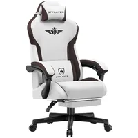 GTPLAYER Gaming Stuhl, Ergonomischer Gamer Stuhl aus Stoff mit