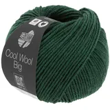 Lana Grossa Häkelgarn Cool Wool Big Melange Grün 50 g