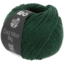 Lana Grossa Häkelgarn Cool Wool Big Melange Grün 50 g