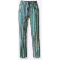 wäschepur Pyjama-Hose lang Blau/Grün 60/62