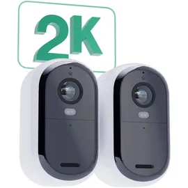 Arlo Essential 2K Outdoor Camera Gen2 weiß, 2er-Pack (VMC3250-100EUS)