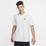 Nike Sportswear Poloshirt white/black XL