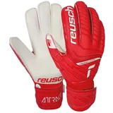 Reusch Kinder Torwarthandschuhe Attrakt Grip Finger Support weiß|rot 8