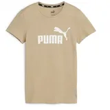 Puma ESS Logo Heather Damen T-Shirt braun - S