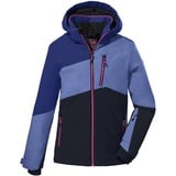 KILLTEC Mädchen Ksw 166 Grls Jckt Skijacke/ Funktionsjacke Mit Abzippbarer Kapuze Und Schneefang, Deep Royal, 164 EU