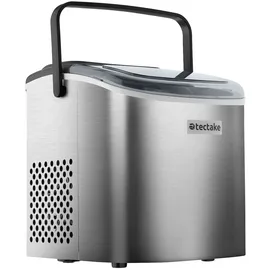 Tectake tectake® Eiswürfelmaschine, 1,2 l Wassertank, 2 Eiswürfelgrößen