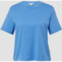 S.Oliver T-Shirt aus reiner Baumwolle, blau