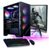 Meinpc Ryzen 9 mit GeForce RTX 5060 Gaming-PC-Komplettsystem (AMD Ryzen 9 7900, RTX 5060, 64 GB RAM, 1000 GB SSD, Gaming, Gamer, DDR5) 64 GB | 1000 GB
