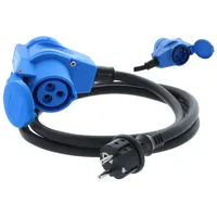 As - Schwabe as-Schwabe Camping Adapterleitung 1,5 m schwarz