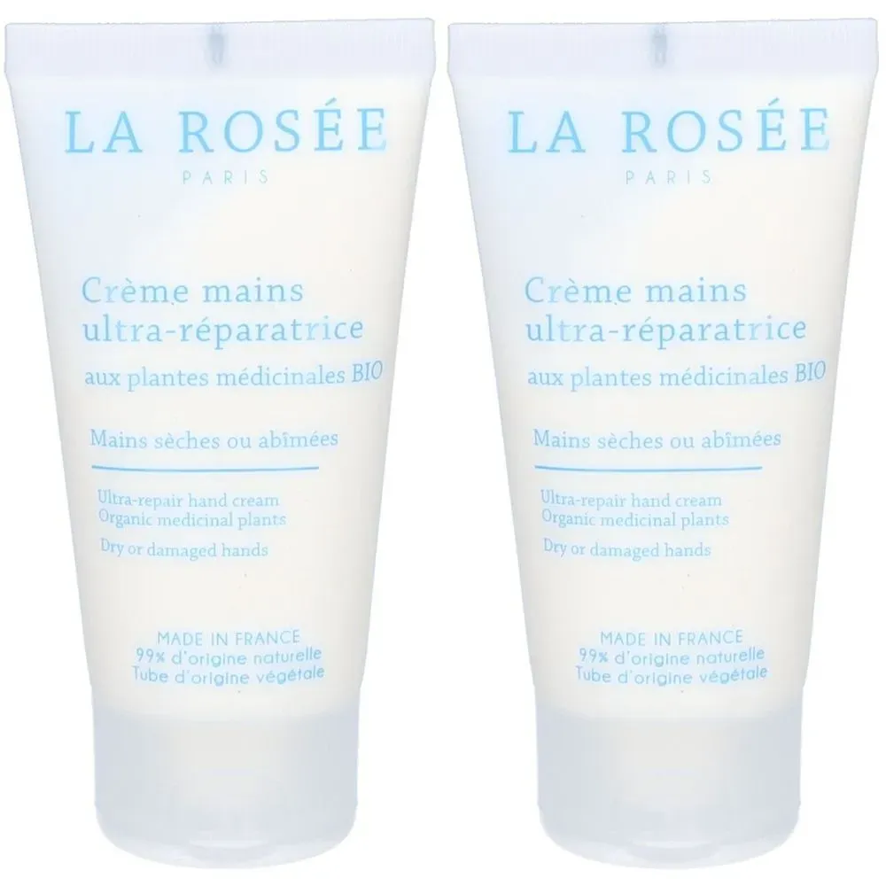 La Rosée Ultra-reparierende Handcreme mit Heilpflanzen BIO
