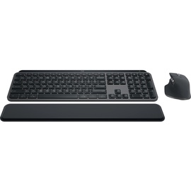 Logitech MX Keys S Combo Graphite, schwarz, Logi Bolt, USB/Bluetooth, US (920-011614)