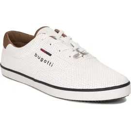 Bugatti 321-AFH01 Herren Schnürer weiß