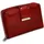 Jennifer Jones Leather Jennifer Jones Geldbörse Damen Portemonnaie rot