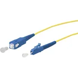 Metz CONNECT OpDAT Patchkabel, SC-S/LC-S OS2, 2m