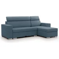 Fun Möbel Ecksofa Schlafsofa Sofa CANTON in Stoff Liverpool
