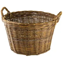 DEMA Weidenkorb 45 cm Holzkorb Braun