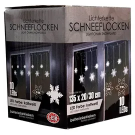 INDA-EXCLUSIV Lichtervorhang LED 1 m Kaltweiß