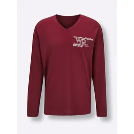 wäschepur Schlafanzug-Shirt rot 44/46