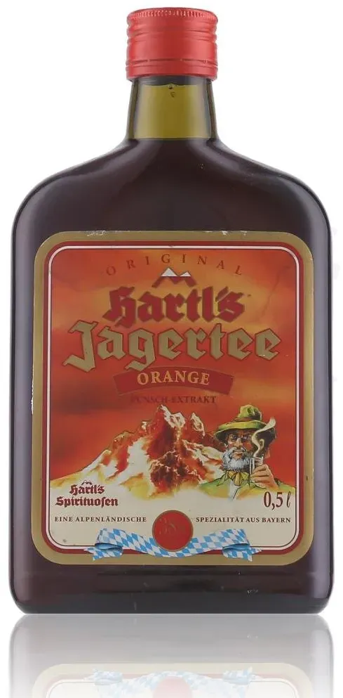 Hartl's Jagertee Punsch Extrakt Orange 38% Vol. 0,5l