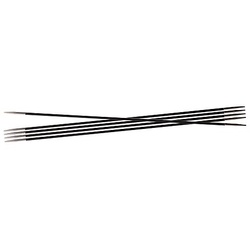 KnitPro Strumpfstricknadeln "Karbonz", Karbonfasern, Länge: 20 cm