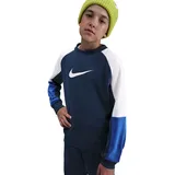 Nike Sportswear Dri-FIT Crew Neck Trainingsanzug Kinder 410 - midnight navy/white/game royal/white L (147-158 cm)