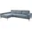 Ecksofa Federkern Kaltschaum blau blau B T Ecksofa 44 cm Federkern B T cm