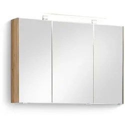 Marlin Spiegelschrank 3400 Modern Holzoptik Braun Eiche