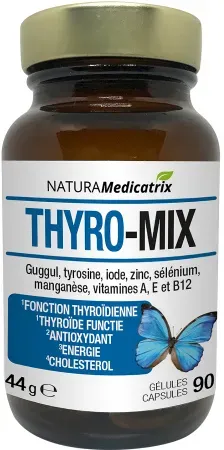NaturaMedicatrix Thyro-Mix Zur Unterstützung Der Schilddrüsenfunktion 90 Kapseln