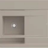 Villeroy & Boch Subway Style 50 links almond + Handbetätigung