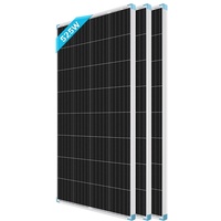 Renogy 525W Solarmodul Monokristallin Solarpanel Photovoltaik Solarzelle Ideal zum Aufladen von 12V Batterien Balkon Wohnmobil Garten Camper Boot (175WX3)