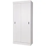 Woood Schrank Row 85 x 44 x 0 cm Weiß