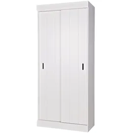 Woood Schrank Row 85 x 44 x 0 cm Weiß
