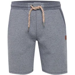 Sweatshorts SOLID "Sweatshorts SDNafko", Herren, Gr. S, N-Gr, blau (insignia blau melange), Obermaterial: 55% Baumwolle CO. 45% Polyester PES., Hosen Sweatshorts