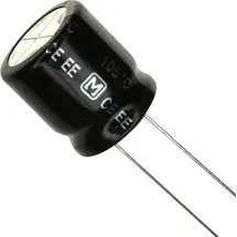 Panasonic EEU-EE2G470S Elektrolyt-Kondensator radial bedrahtet 7.5mm 47 μF 400V 20% (Ø) 18mm 1St.