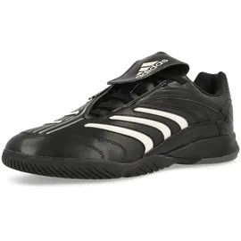 adidas Predator Sala IN Herren Core Black/Zero Metallic/Lucid Red 43 1/3