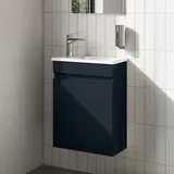 Evineo ineo2 Waschtischunterschrank B: 44,5 cm, 1 Tür, Anschlag variabel, BE0840BL,