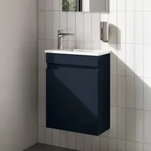 Evineo ineo2 Waschtischunterschrank B: 44,5 cm, 1 Tür, Anschlag variabel, BE0840BL,