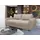 Mirjan24 Sofa Logo 2, Rückenlehne in Form beweglicher Kissen, 186x97x89 cm beige