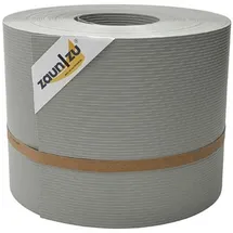 zaunzu® Sichtschutz Rille für Doppelstabmatten 35 m Steingrau Metall