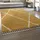 Paco Home Helsinki 531 Hochflor-Teppich 140 x 200 cm Gelb