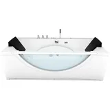 AcquaVapore Whirlpoolbadewanne 90 x 180 cm (W81H-TH-B)