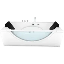 AcquaVapore Whirlpoolbadewanne 90 x 180 cm (W81H-TH-B)