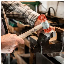 Dönges Kunststoffhammer mit Eschenstiel 40 mm Rot