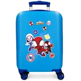 Marvel Spiderman Go Webs Go 4-Rollen Cabin 50 cm / 20 l blau