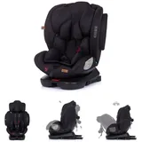 Chipolino Autokindersitz Kindersitz 4KID i-Size Isofix, bis: 36 kg, (40 - 150 cm) Isofix, Kopfstütze verstellbar schwarz