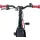 vidaXL Kinderfahrrad 18 Zoll blau/schwarz/rot